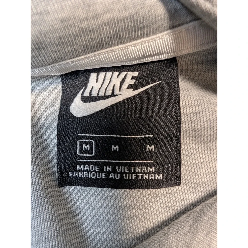 Nike Women Tech Fleece Full Zip Hoodie Medium Grey 930757-063